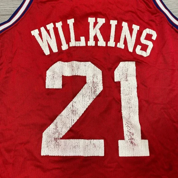 Vintage Champion LA Clippers Dominique Wilkins Jersey Men's 40 / M
